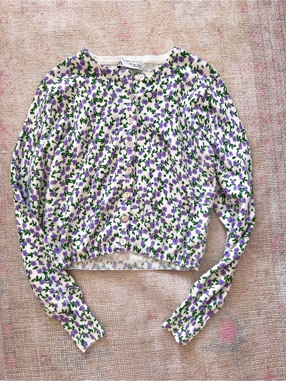 Zara Floral Cardigan